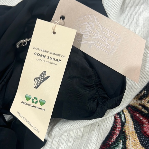 Bottom only We are hah brand swim suits size M bottom brand new black - Picture 7 of 11